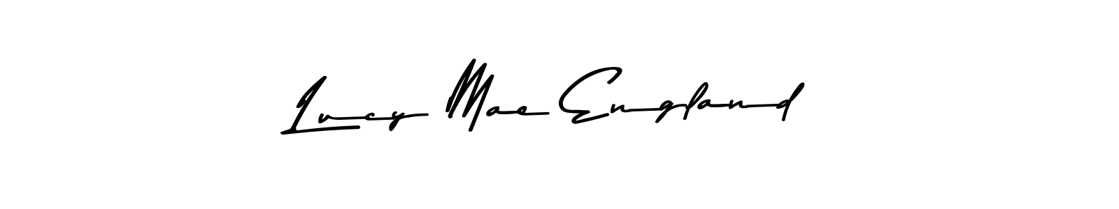 Design your own signature with our free online signature maker. With this signature software, you can create a handwritten (Asem Kandis PERSONAL USE) signature for name Lucy Mae England. Lucy Mae England signature style 9 images and pictures png
