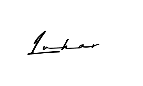 Make a beautiful signature design for name Luhar. Use this online signature maker to create a handwritten signature for free. Luhar signature style 9 images and pictures png