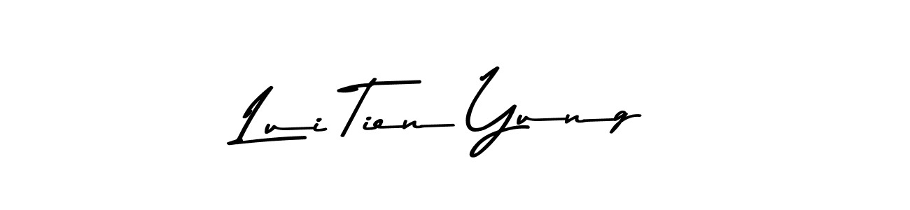 Also You can easily find your signature by using the search form. We will create Lui Tien Yung name handwritten signature images for you free of cost using Asem Kandis PERSONAL USE sign style. Lui Tien Yung signature style 9 images and pictures png