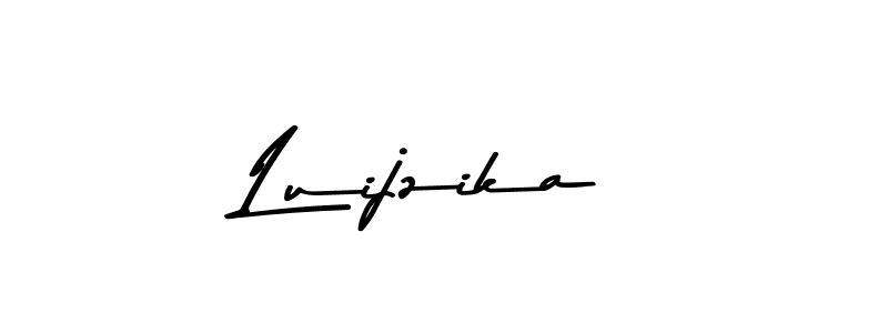 How to make Luijzika signature? Asem Kandis PERSONAL USE is a professional autograph style. Create handwritten signature for Luijzika name. Luijzika signature style 9 images and pictures png