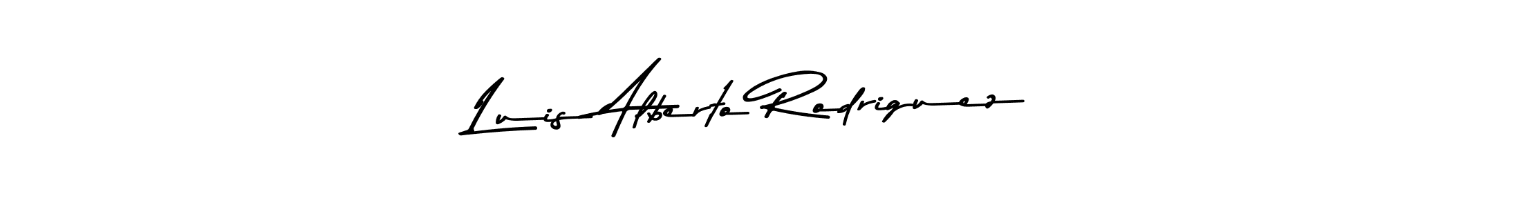 Luis Alberto Rodriguez stylish signature style. Best Handwritten Sign (Asem Kandis PERSONAL USE) for my name. Handwritten Signature Collection Ideas for my name Luis Alberto Rodriguez. Luis Alberto Rodriguez signature style 9 images and pictures png