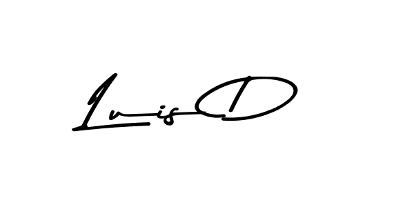 Also we have Luis D name is the best signature style. Create professional handwritten signature collection using Asem Kandis PERSONAL USE autograph style. Luis D signature style 9 images and pictures png