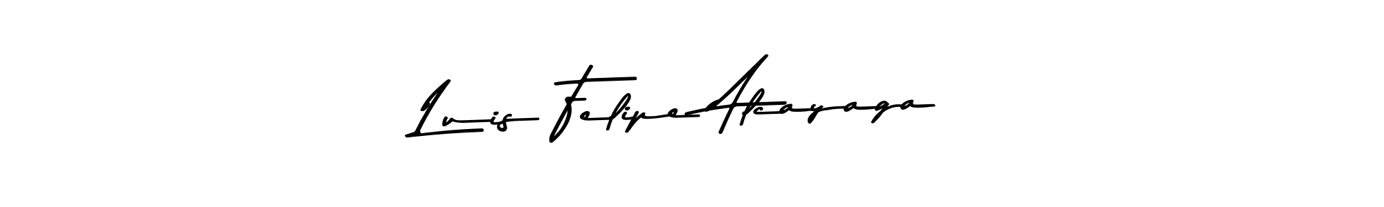 Also we have Luis Felipe Alcayaga name is the best signature style. Create professional handwritten signature collection using Asem Kandis PERSONAL USE autograph style. Luis Felipe Alcayaga signature style 9 images and pictures png