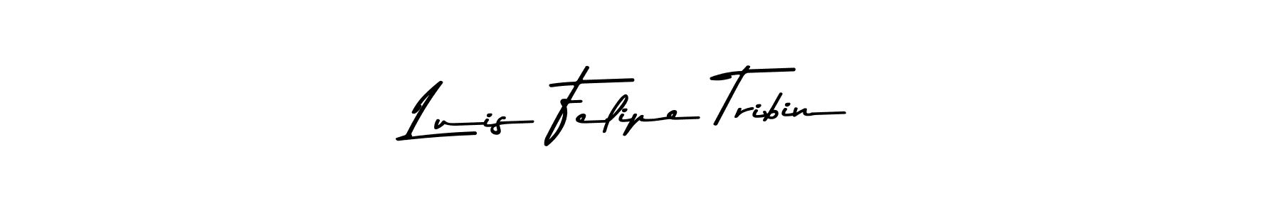 Similarly Asem Kandis PERSONAL USE is the best handwritten signature design. Signature creator online .You can use it as an online autograph creator for name Luis Felipe Tribin. Luis Felipe Tribin signature style 9 images and pictures png