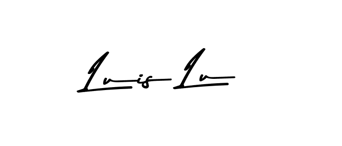 Asem Kandis PERSONAL USE is a professional signature style that is perfect for those who want to add a touch of class to their signature. It is also a great choice for those who want to make their signature more unique. Get Luis Lu name to fancy signature for free. Luis Lu signature style 9 images and pictures png