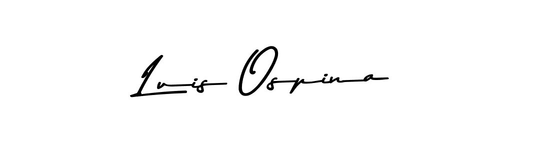 It looks lik you need a new signature style for name Luis Ospina. Design unique handwritten (Asem Kandis PERSONAL USE) signature with our free signature maker in just a few clicks. Luis Ospina signature style 9 images and pictures png