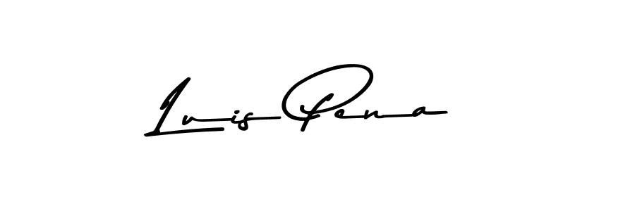 Luis Pena stylish signature style. Best Handwritten Sign (Asem Kandis PERSONAL USE) for my name. Handwritten Signature Collection Ideas for my name Luis Pena. Luis Pena signature style 9 images and pictures png