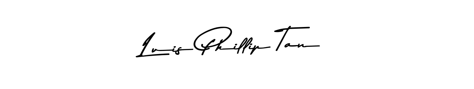 if you are searching for the best signature style for your name Luis Phillip Tan. so please give up your signature search. here we have designed multiple signature styles  using Asem Kandis PERSONAL USE. Luis Phillip Tan signature style 9 images and pictures png