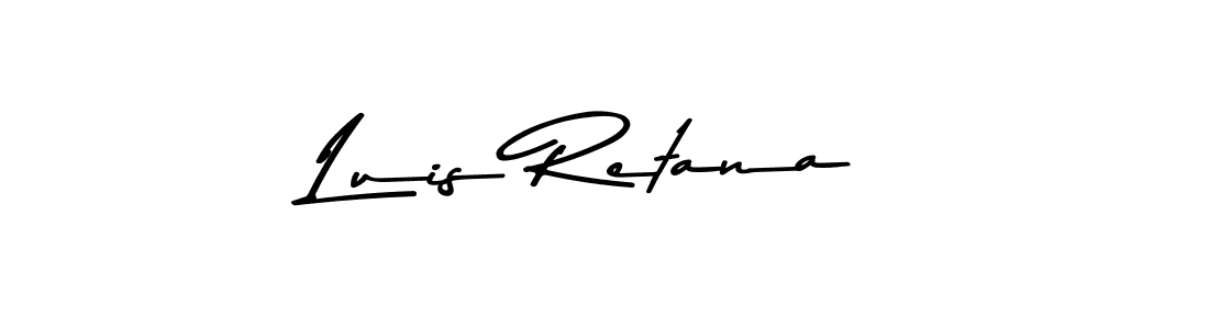 Also we have Luis Retana name is the best signature style. Create professional handwritten signature collection using Asem Kandis PERSONAL USE autograph style. Luis Retana signature style 9 images and pictures png