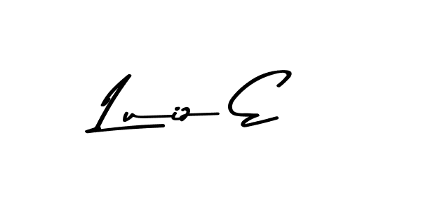 The best way (Asem Kandis PERSONAL USE) to make a short signature is to pick only two or three words in your name. The name Luiz E include a total of six letters. For converting this name. Luiz E signature style 9 images and pictures png