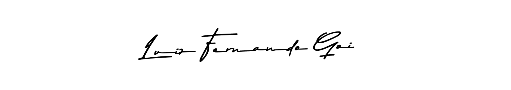 How to make Luiz Fernando Goi signature? Asem Kandis PERSONAL USE is a professional autograph style. Create handwritten signature for Luiz Fernando Goi name. Luiz Fernando Goi signature style 9 images and pictures png