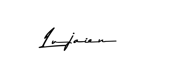Asem Kandis PERSONAL USE is a professional signature style that is perfect for those who want to add a touch of class to their signature. It is also a great choice for those who want to make their signature more unique. Get Lujaien name to fancy signature for free. Lujaien signature style 9 images and pictures png