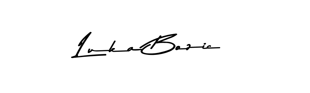 Make a beautiful signature design for name Luka Bozic. Use this online signature maker to create a handwritten signature for free. Luka Bozic signature style 9 images and pictures png