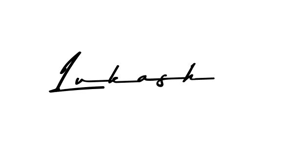 Create a beautiful signature design for name Lukash. With this signature (Asem Kandis PERSONAL USE) fonts, you can make a handwritten signature for free. Lukash signature style 9 images and pictures png