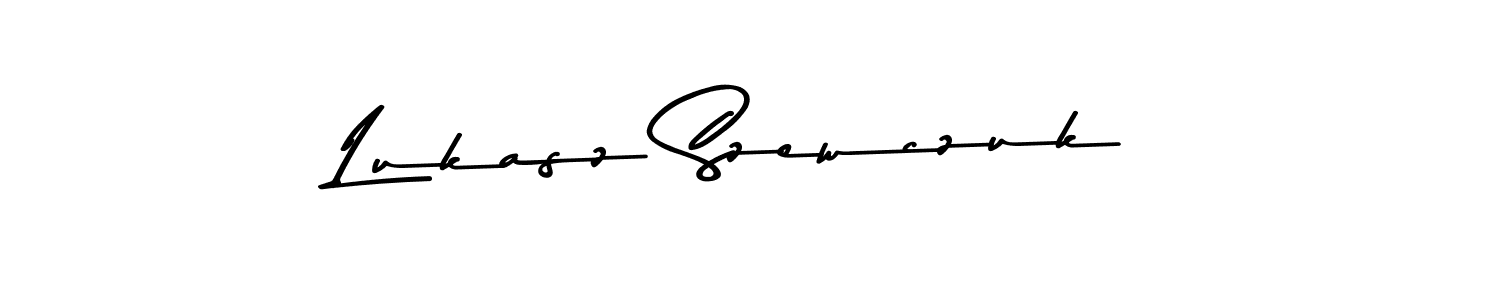 Use a signature maker to create a handwritten signature online. With this signature software, you can design (Asem Kandis PERSONAL USE) your own signature for name Lukasz Szewczuk. Lukasz Szewczuk signature style 9 images and pictures png