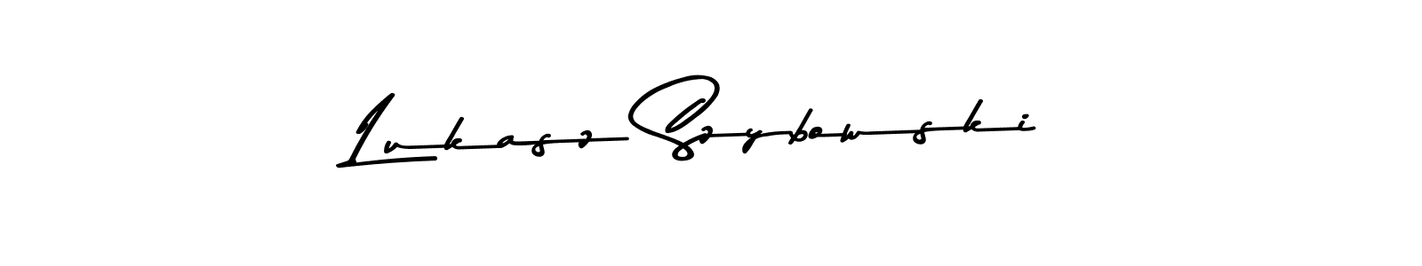 Also You can easily find your signature by using the search form. We will create Lukasz Szybowski name handwritten signature images for you free of cost using Asem Kandis PERSONAL USE sign style. Lukasz Szybowski signature style 9 images and pictures png