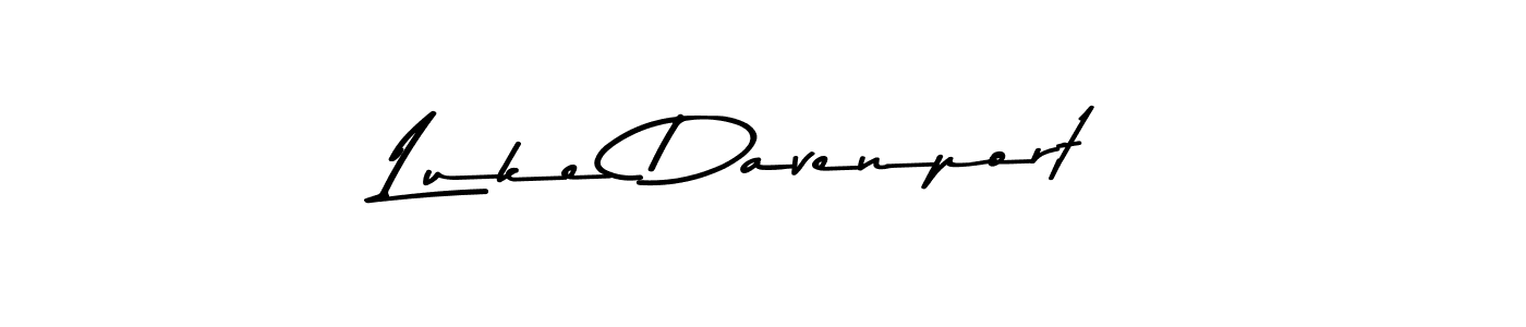 Also we have Luke Davenport name is the best signature style. Create professional handwritten signature collection using Asem Kandis PERSONAL USE autograph style. Luke Davenport signature style 9 images and pictures png