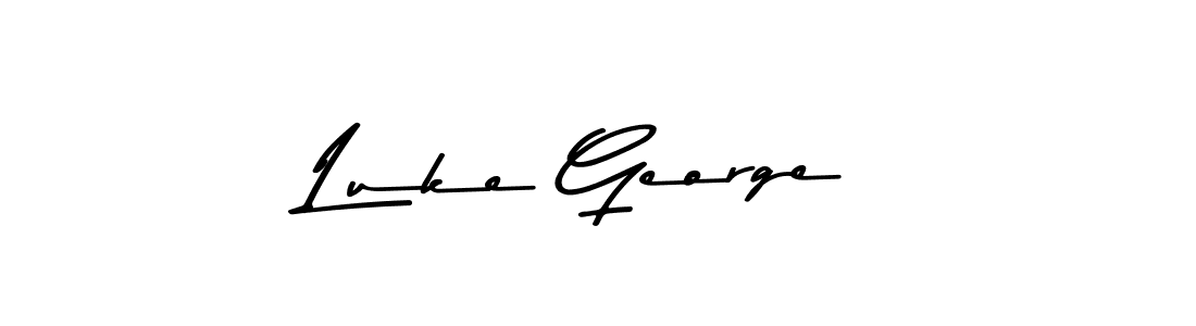 Luke George stylish signature style. Best Handwritten Sign (Asem Kandis PERSONAL USE) for my name. Handwritten Signature Collection Ideas for my name Luke George. Luke George signature style 9 images and pictures png