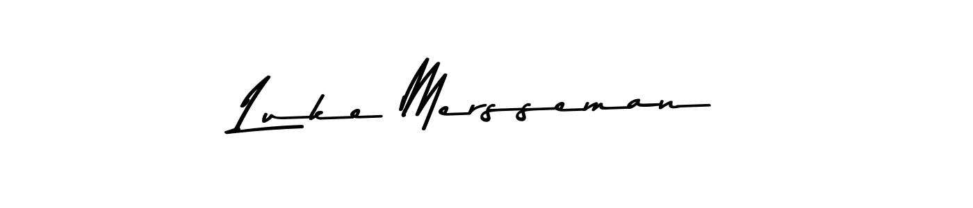 Asem Kandis PERSONAL USE is a professional signature style that is perfect for those who want to add a touch of class to their signature. It is also a great choice for those who want to make their signature more unique. Get Luke Mersseman name to fancy signature for free. Luke Mersseman signature style 9 images and pictures png