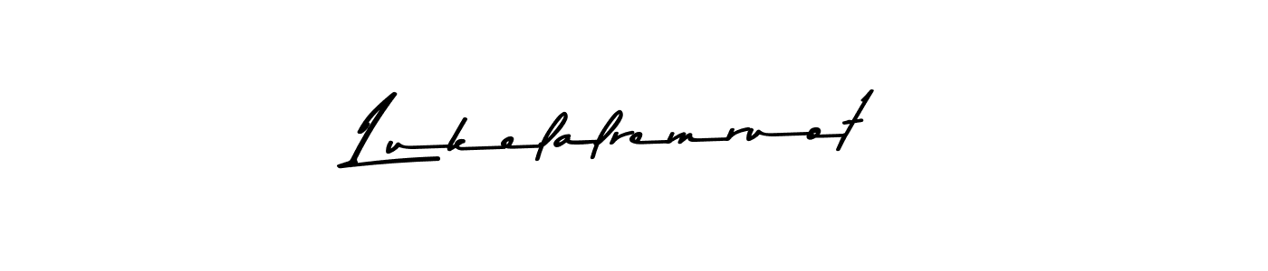 It looks lik you need a new signature style for name Lukelalremruot. Design unique handwritten (Asem Kandis PERSONAL USE) signature with our free signature maker in just a few clicks. Lukelalremruot signature style 9 images and pictures png