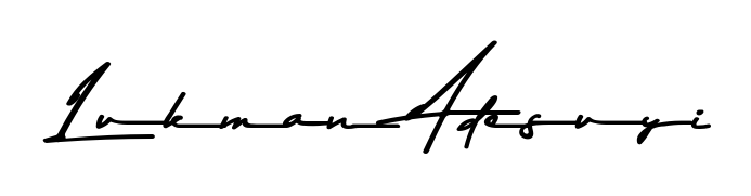 How to make Lukman Adesuyi name signature. Use Asem Kandis PERSONAL USE style for creating short signs online. This is the latest handwritten sign. Lukman Adesuyi signature style 9 images and pictures png
