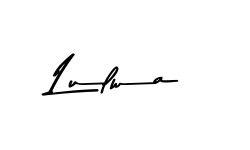 Create a beautiful signature design for name Lulwa. With this signature (Asem Kandis PERSONAL USE) fonts, you can make a handwritten signature for free. Lulwa signature style 9 images and pictures png