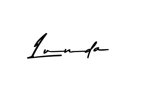 Also we have Lunda name is the best signature style. Create professional handwritten signature collection using Asem Kandis PERSONAL USE autograph style. Lunda signature style 9 images and pictures png
