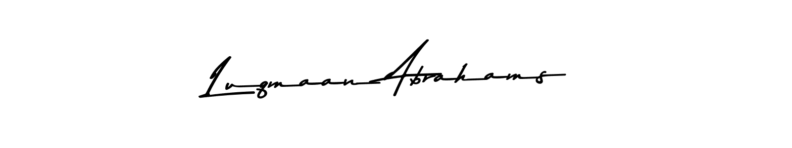How to Draw Luqmaan Abrahams signature style? Asem Kandis PERSONAL USE is a latest design signature styles for name Luqmaan Abrahams. Luqmaan Abrahams signature style 9 images and pictures png
