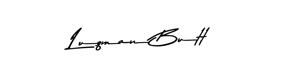 Use a signature maker to create a handwritten signature online. With this signature software, you can design (Asem Kandis PERSONAL USE) your own signature for name Luqman Butt. Luqman Butt signature style 9 images and pictures png