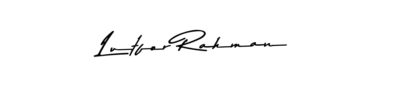 How to make Lutfor Rahman signature? Asem Kandis PERSONAL USE is a professional autograph style. Create handwritten signature for Lutfor Rahman name. Lutfor Rahman signature style 9 images and pictures png