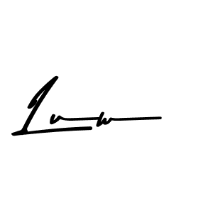 The best way (Asem Kandis PERSONAL USE) to make a short signature is to pick only two or three words in your name. The name Luw include a total of six letters. For converting this name. Luw signature style 9 images and pictures png