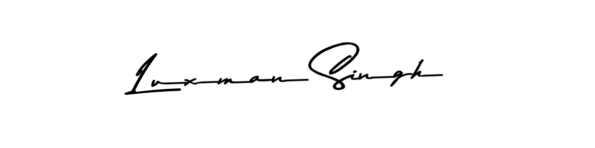 Also You can easily find your signature by using the search form. We will create Luxman Singh name handwritten signature images for you free of cost using Asem Kandis PERSONAL USE sign style. Luxman Singh signature style 9 images and pictures png