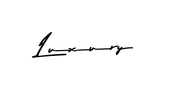 Make a beautiful signature design for name Luxury. With this signature (Asem Kandis PERSONAL USE) style, you can create a handwritten signature for free. Luxury signature style 9 images and pictures png