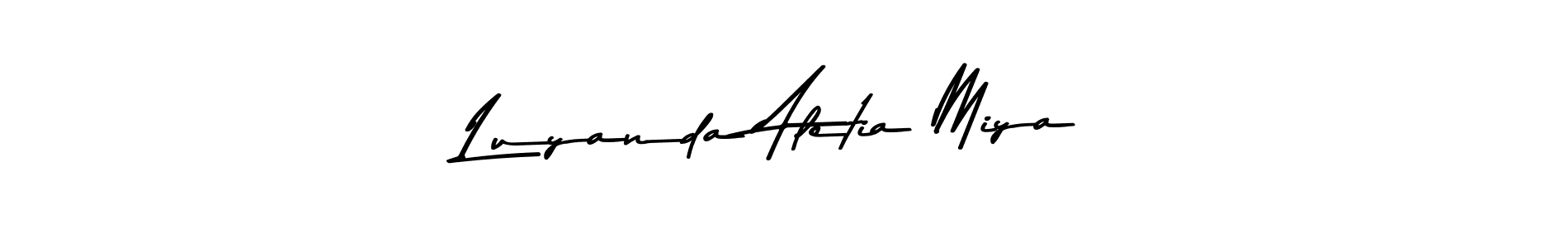 Check out images of Autograph of Luyanda Aletia Miya name. Actor Luyanda Aletia Miya Signature Style. Asem Kandis PERSONAL USE is a professional sign style online. Luyanda Aletia Miya signature style 9 images and pictures png