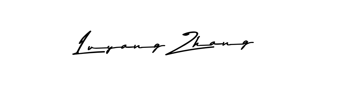 How to make Luyang Zhang signature? Asem Kandis PERSONAL USE is a professional autograph style. Create handwritten signature for Luyang Zhang name. Luyang Zhang signature style 9 images and pictures png