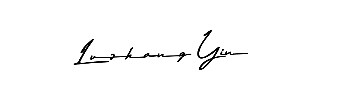 How to make Luzhang Yin signature? Asem Kandis PERSONAL USE is a professional autograph style. Create handwritten signature for Luzhang Yin name. Luzhang Yin signature style 9 images and pictures png