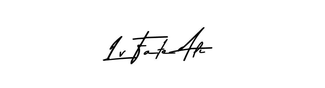 Make a beautiful signature design for name Lv Fate Ali. With this signature (Asem Kandis PERSONAL USE) style, you can create a handwritten signature for free. Lv Fate Ali signature style 9 images and pictures png