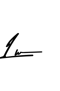 Lw stylish signature style. Best Handwritten Sign (Asem Kandis PERSONAL USE) for my name. Handwritten Signature Collection Ideas for my name Lw. Lw signature style 9 images and pictures png