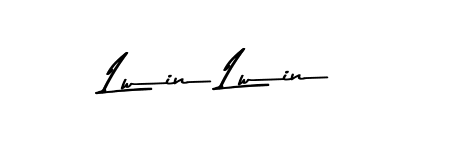 It looks lik you need a new signature style for name Lwin Lwin. Design unique handwritten (Asem Kandis PERSONAL USE) signature with our free signature maker in just a few clicks. Lwin Lwin signature style 9 images and pictures png