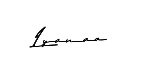 Asem Kandis PERSONAL USE is a professional signature style that is perfect for those who want to add a touch of class to their signature. It is also a great choice for those who want to make their signature more unique. Get Lyanaa name to fancy signature for free. Lyanaa signature style 9 images and pictures png