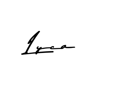 Also we have Lyca name is the best signature style. Create professional handwritten signature collection using Asem Kandis PERSONAL USE autograph style. Lyca signature style 9 images and pictures png