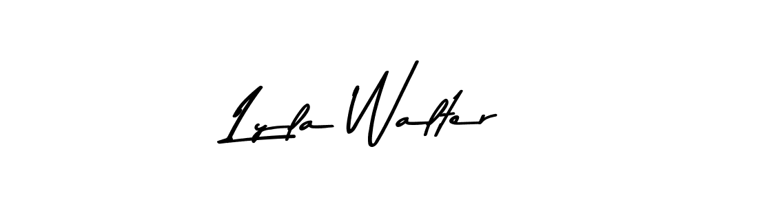 Also we have Lyla Walter name is the best signature style. Create professional handwritten signature collection using Asem Kandis PERSONAL USE autograph style. Lyla Walter signature style 9 images and pictures png