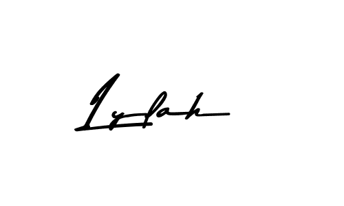 Make a beautiful signature design for name Lylah. Use this online signature maker to create a handwritten signature for free. Lylah signature style 9 images and pictures png
