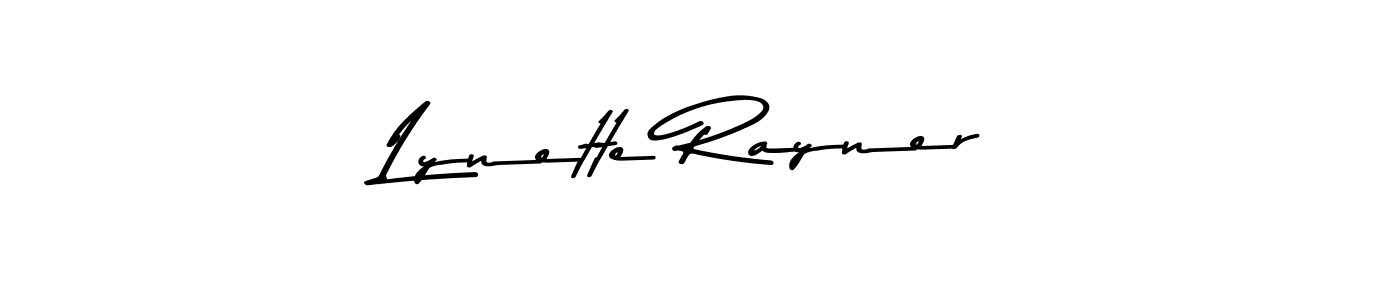 How to make Lynette Rayner name signature. Use Asem Kandis PERSONAL USE style for creating short signs online. This is the latest handwritten sign. Lynette Rayner signature style 9 images and pictures png