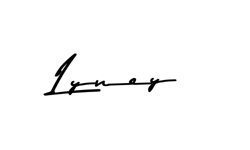 Make a beautiful signature design for name Lyney. With this signature (Asem Kandis PERSONAL USE) style, you can create a handwritten signature for free. Lyney signature style 9 images and pictures png