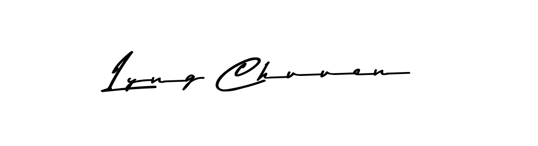 It looks lik you need a new signature style for name Lyng Chuuen. Design unique handwritten (Asem Kandis PERSONAL USE) signature with our free signature maker in just a few clicks. Lyng Chuuen signature style 9 images and pictures png