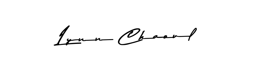 Design your own signature with our free online signature maker. With this signature software, you can create a handwritten (Asem Kandis PERSONAL USE) signature for name Lynn Chaoul. Lynn Chaoul signature style 9 images and pictures png