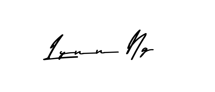 Create a beautiful signature design for name Lynn Ng. With this signature (Asem Kandis PERSONAL USE) fonts, you can make a handwritten signature for free. Lynn Ng signature style 9 images and pictures png