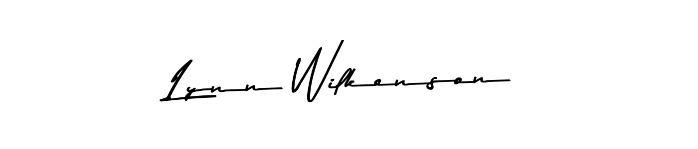 How to make Lynn Wilkenson name signature. Use Asem Kandis PERSONAL USE style for creating short signs online. This is the latest handwritten sign. Lynn Wilkenson signature style 9 images and pictures png