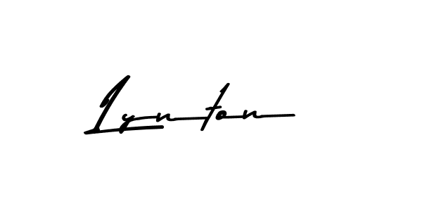 How to make Lynton signature? Asem Kandis PERSONAL USE is a professional autograph style. Create handwritten signature for Lynton name. Lynton signature style 9 images and pictures png